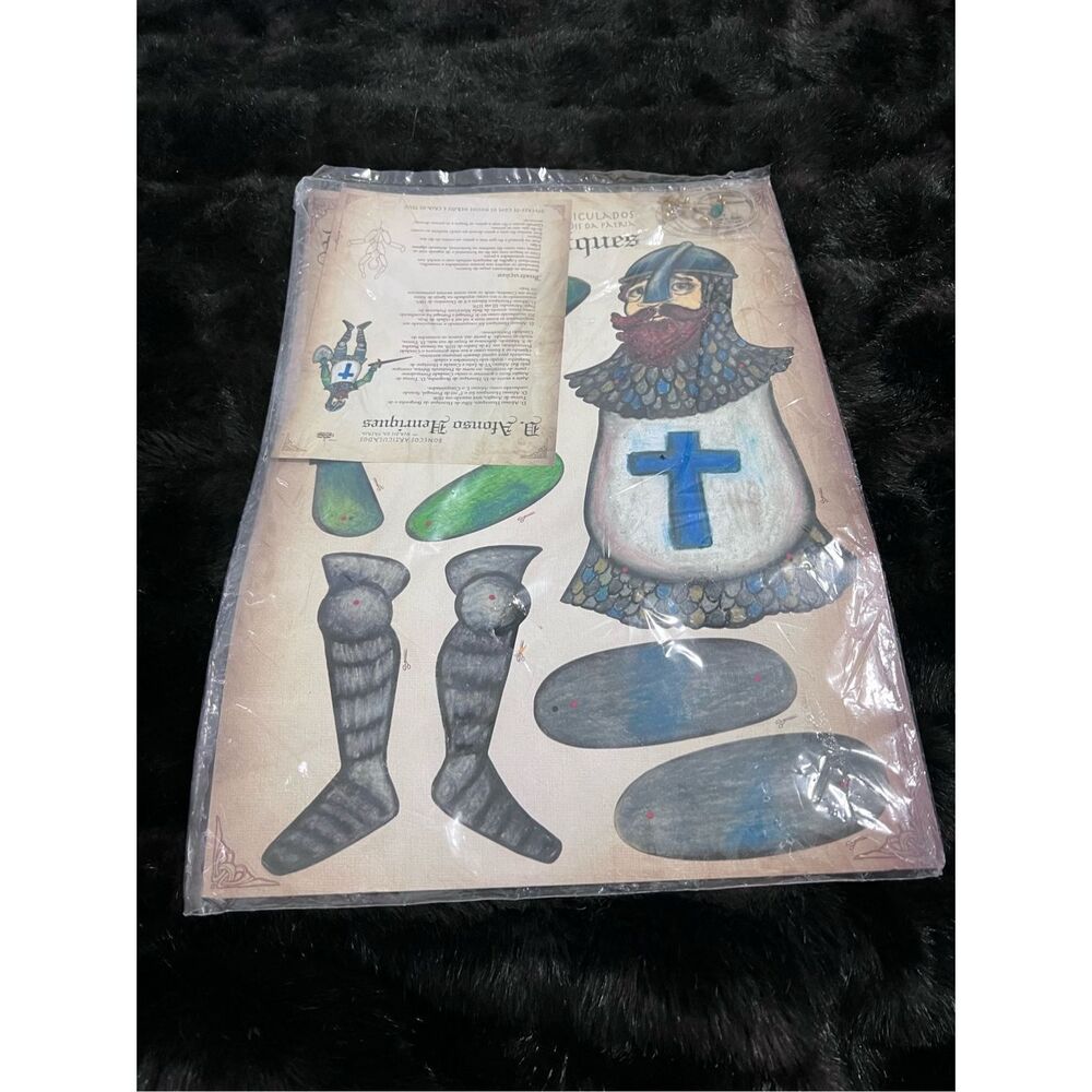 New d alfonso henriques conquistador knight paper doll